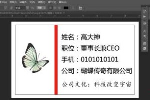 电脑设计名片教程（简单易学的设计方法教你打造个性化名片）